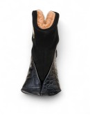 Black Croc Leather Blade Putter Cover