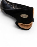 Black Croc Leather Blade Putter Cover