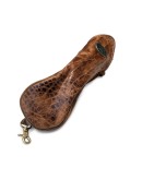 Brown Croc Leather 3 -5 Wood Cover