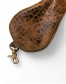 Brown Croc Leather 3 -5 Wood Cover