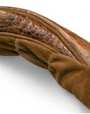 Brown Croc Leather 3 -5 Wood Cover