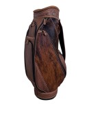 Brindle Cowhide Leather Golf Bag