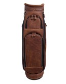 Brindle Cowhide Leather Golf Bag