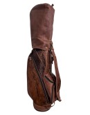 Brindle Cowhide Leather Golf Bag