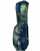 Green Croc Leather Golf Bag