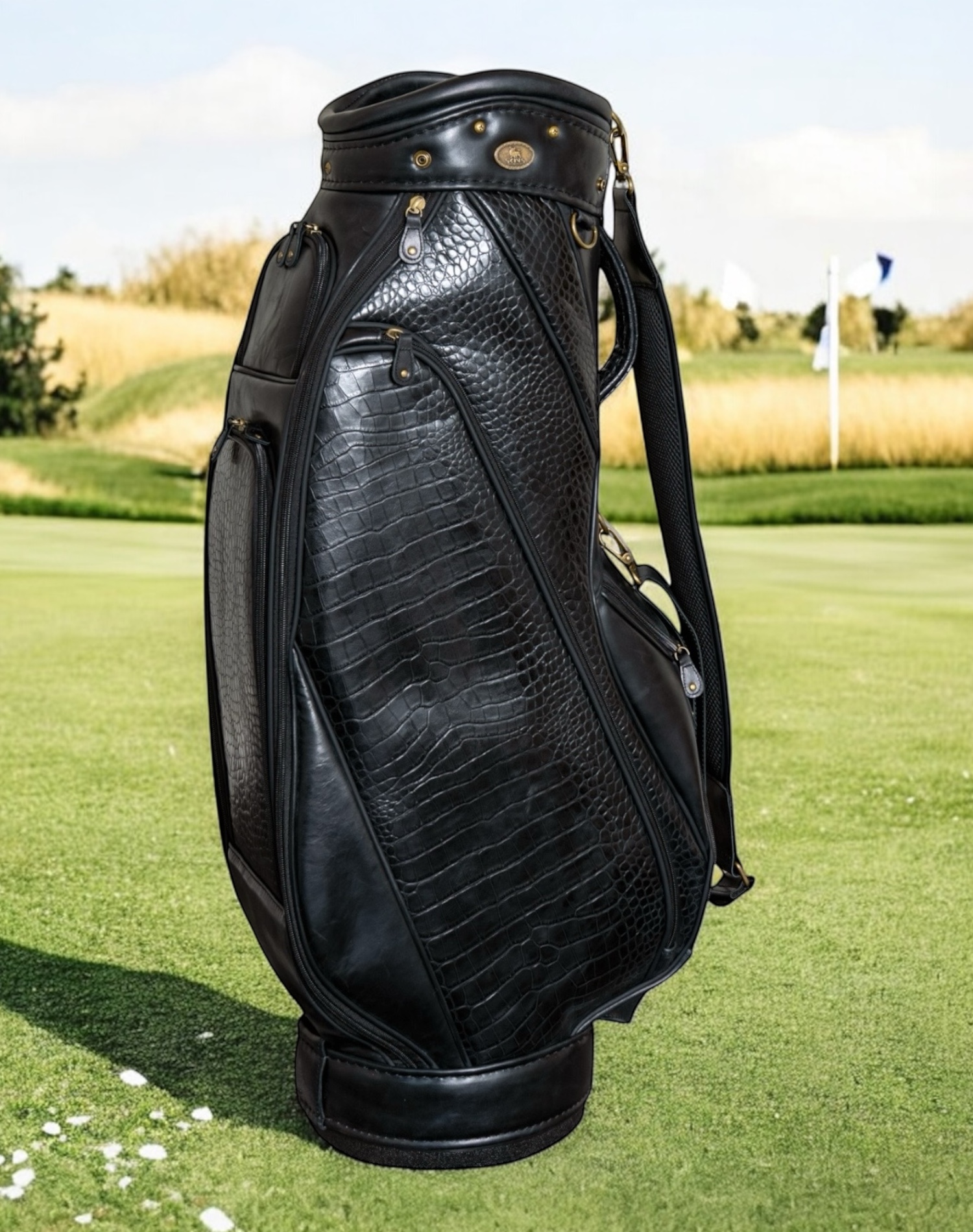 F.C.R.B. - FCRB GOLF BAG BLACK ゴルフバッグ カーキ F.C.Real Bristol GOLF BAG ゴルフバッグ FCRB - メルカリ